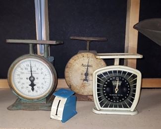 Antique scales