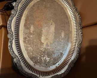 Silver Plate Tray