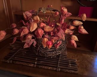 Chinese Lanterns Dried Arrangement