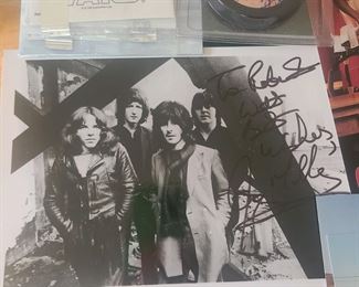 Signed Joey Molland Badfinger 1991 Essentials,   Signed Jody Gage Hockey Puck