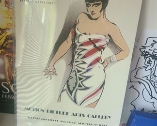 Louise Brooks Silent Film Star - Motion Picture Arts Gallery, signed Pete Cowie, film critic and text writer of album book 