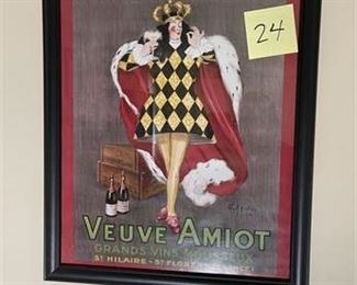 Lot 24   0 Bid(s)
Veuve Amiot Wall Art