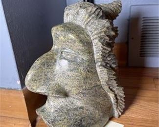 Lot 92   6 Bid(s)
Statue - Cape Dorset jolly Aningmnia - Heavy