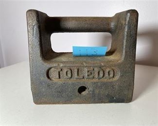 Lot 113   2 Bid(s)
Vintage Iron Toledo "door stopper"