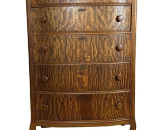 oak chest of drawers
