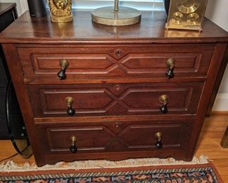 Antique Chest with Three Drawers