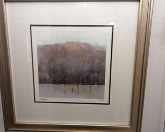 Signed and Numbered Print