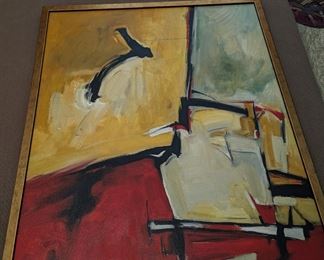 Oil on Canvas - Higgins - "End of Journey" 2005