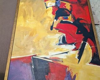 Oil on Canvas - Higgins - "No Truce" 2005