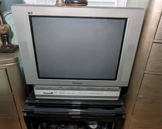 Panasonic with DVD and VCR Built In