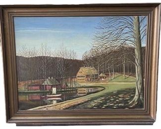 Lot 4   0 Bid(s)
Home on the Lake 1933 Painting