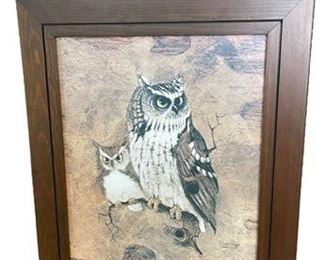 Lot 23   0 Bid(s)
Richard Hinger Screech Owl Framed Print