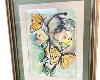 Lot 24   1 Bid(s)
McDougal Butterflies Water Color