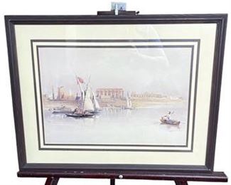 Lot 42   0 Bid(s)
General View of the Ruins of Luxor David Roberts Framed Print