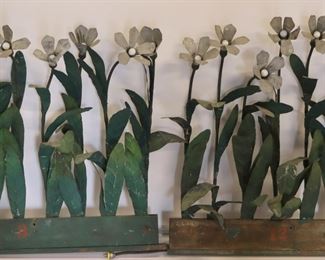 Tole Metal Flower Light