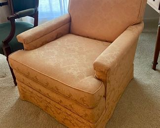 Pair of upholstered armchairs 