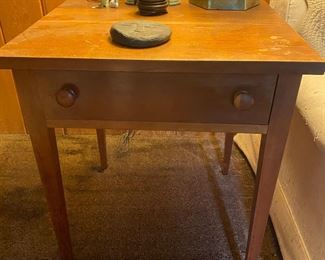 Hand made cherry end table 