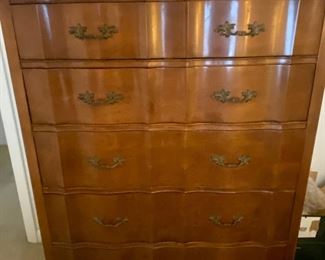 French Provincial chest of drawers