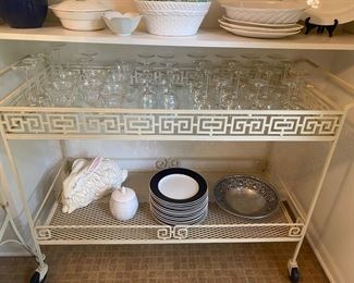 Iron tea / cocktail cart