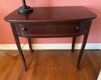 White Furniture Co. 1 drawer table / desk