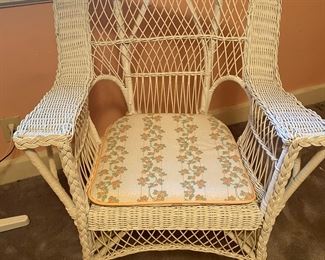 Wicker chair