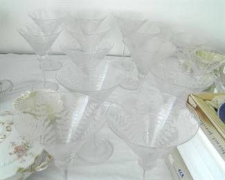 Crystal stemware