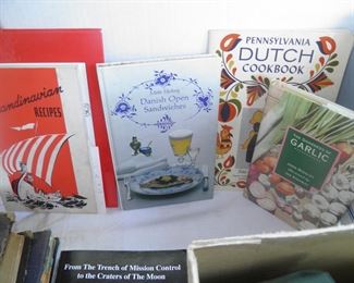 many cookbooks