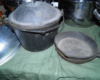 iron smudge pot