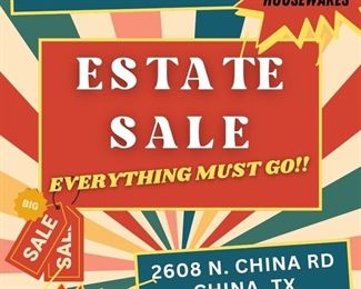 Estate Sale Sign