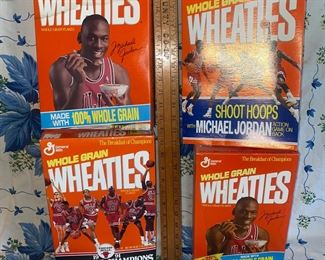 Empty Wheaties Michael Jordan Boxes $10.00 for all 