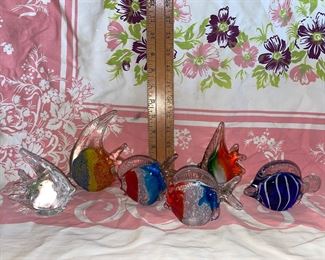6 Fish Paperweights $34.00 for all 