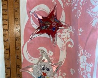 2 Starfish Paperweights $12.00 for both 