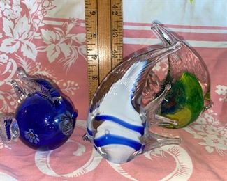 3 Fish Paperweights $15.00 for all 