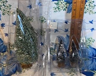 Christmas Village Trees New $6.00 for all 