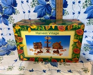 Harvest Village Fall Village Scene $6.00