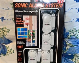 Bell and Howell Sonic Alarm System $5.00