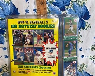 1990-91 Baseball's Hottest Rookies Sealed $10.00