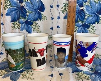 4 Plastic Cups $8.00