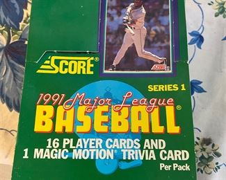1991 Score Series I Open Packs $8.00 
