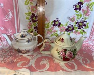 Royal Patrician and Formalities Floral Teapots $16.00