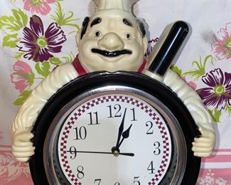 Titosh Timepieces Chef Clock $12.00