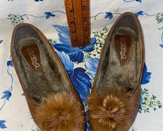 Beleza Size 8 Fur Shoes $10.00