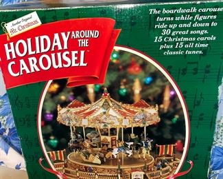 Mr. Christmas Holiday Around the Carousel $85.00