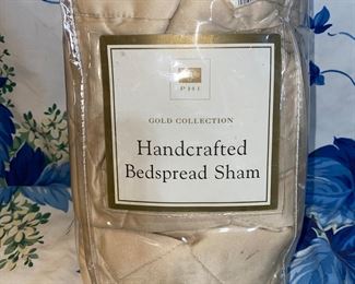 PHI Handcrafted Bedspread Sham $4.00 NEW