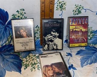4 Cassette Tapes $4.00