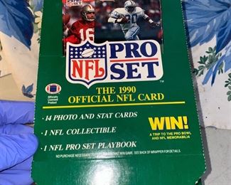 NFL Pro Set 1990 Open Packs $5.00