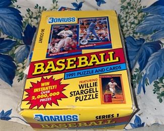 1991 Donruss Baseball Open Packs $5.00