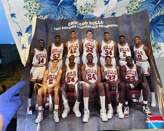 1991 Chicago Bulls Poster 16X18 $5.00 each We have 3 of these 