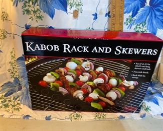 Kabob Rack and Skewers NEW $6.00