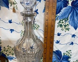 Crystal Decanter $14.00